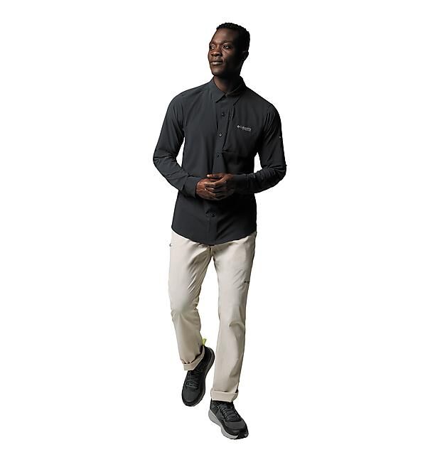 COLUMBIA - CHEMISE CIRQIE RIVER VENTED WOVEN LS