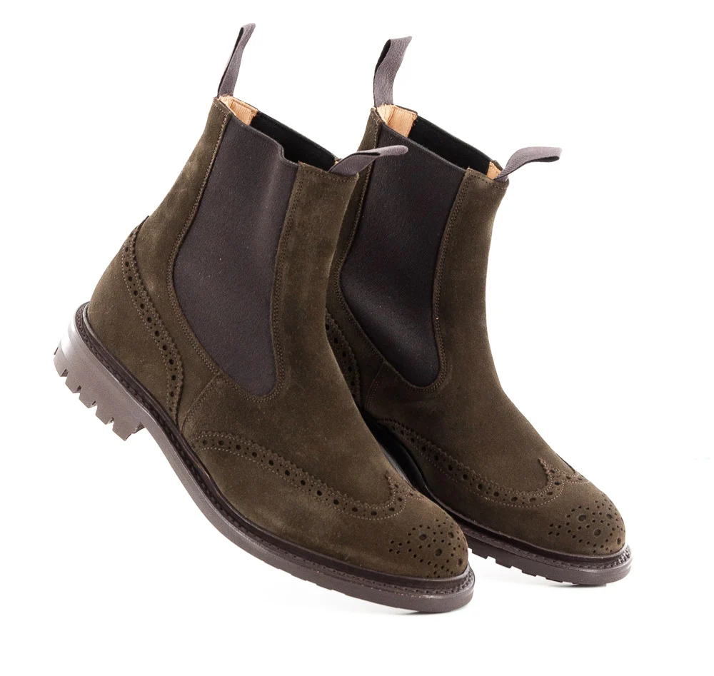 TRICKERS - HENRY BOOTS KHAKI