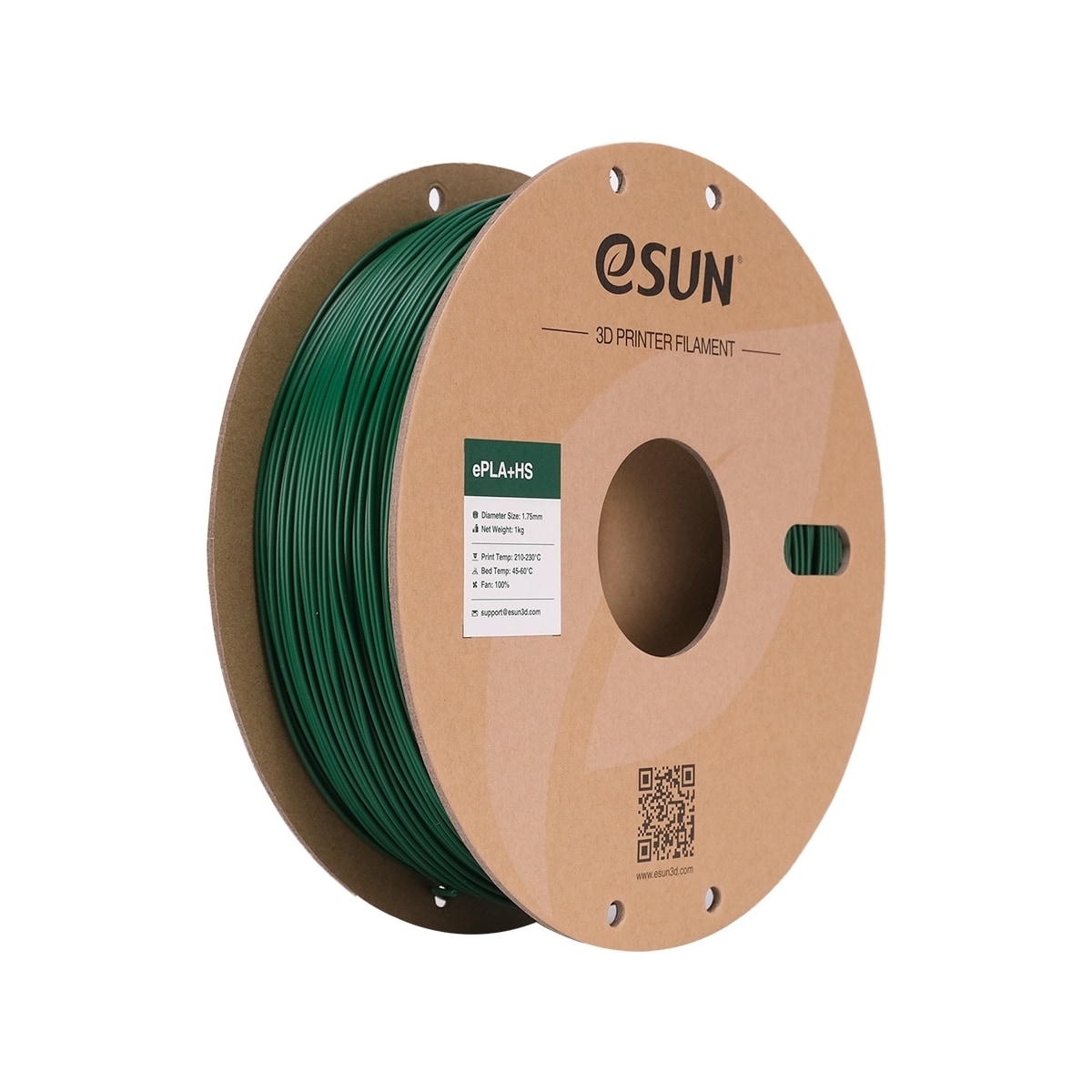 eSUN PLA+ HS 1.75mm - 1kg - Green