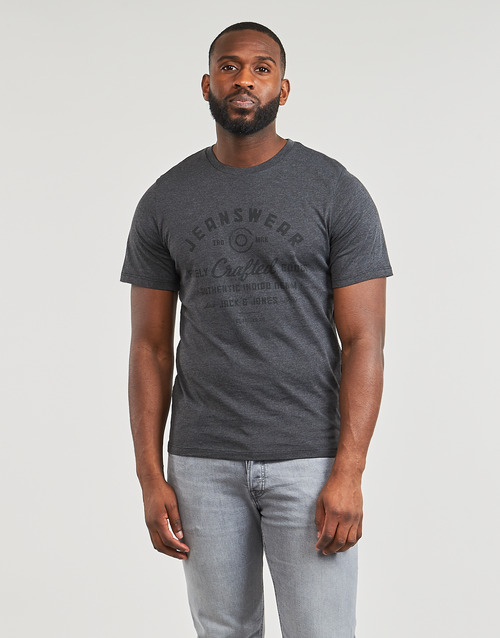 Jack & Jones - JJEJEANS TEE SS O-NECK  23/24 - Gris