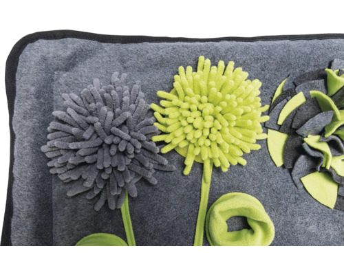 Beeztees Pluche Snuffelmat Flora 70 cm Hondenspeelgoed, Intelligentiespeelgoed, Snoepgoed, Activiteitenspeelgoed, Interactief Speelgoed