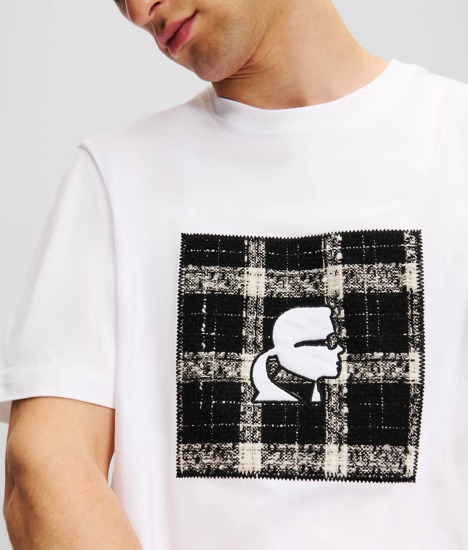 T-SHIRT EN BOUCLÉ