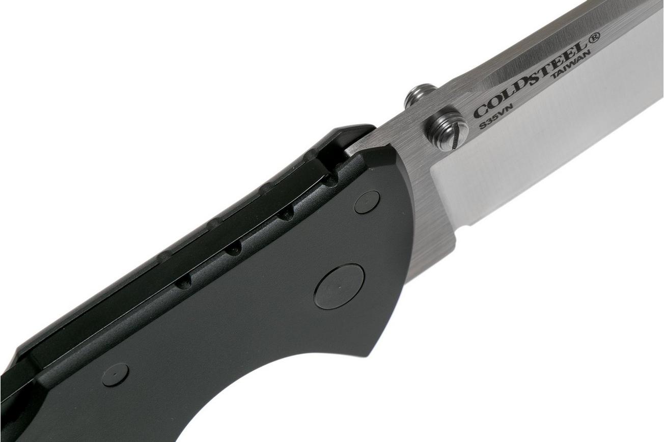 Cold Steel Code 4 Spear Point 58PAS Black CPM S35VN plain edge, zakmes