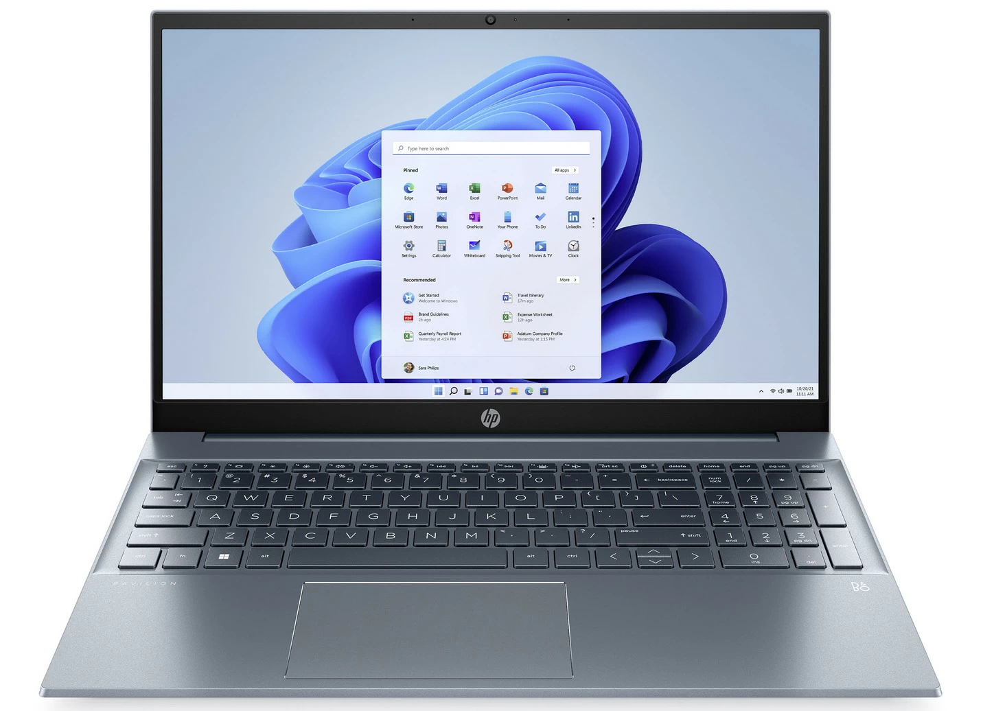 HP Notebook mit blendfreiem 15,6