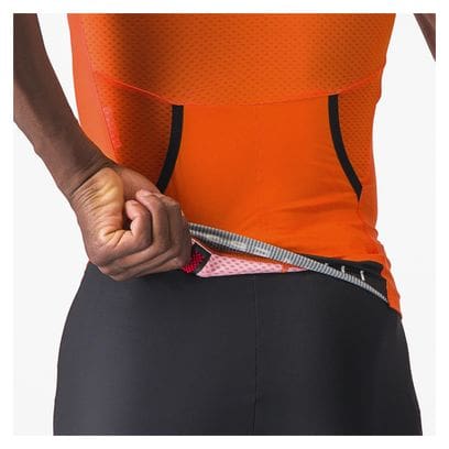 Maillot Sans Manches Triathlon Castelli Free Tri 2 Orange