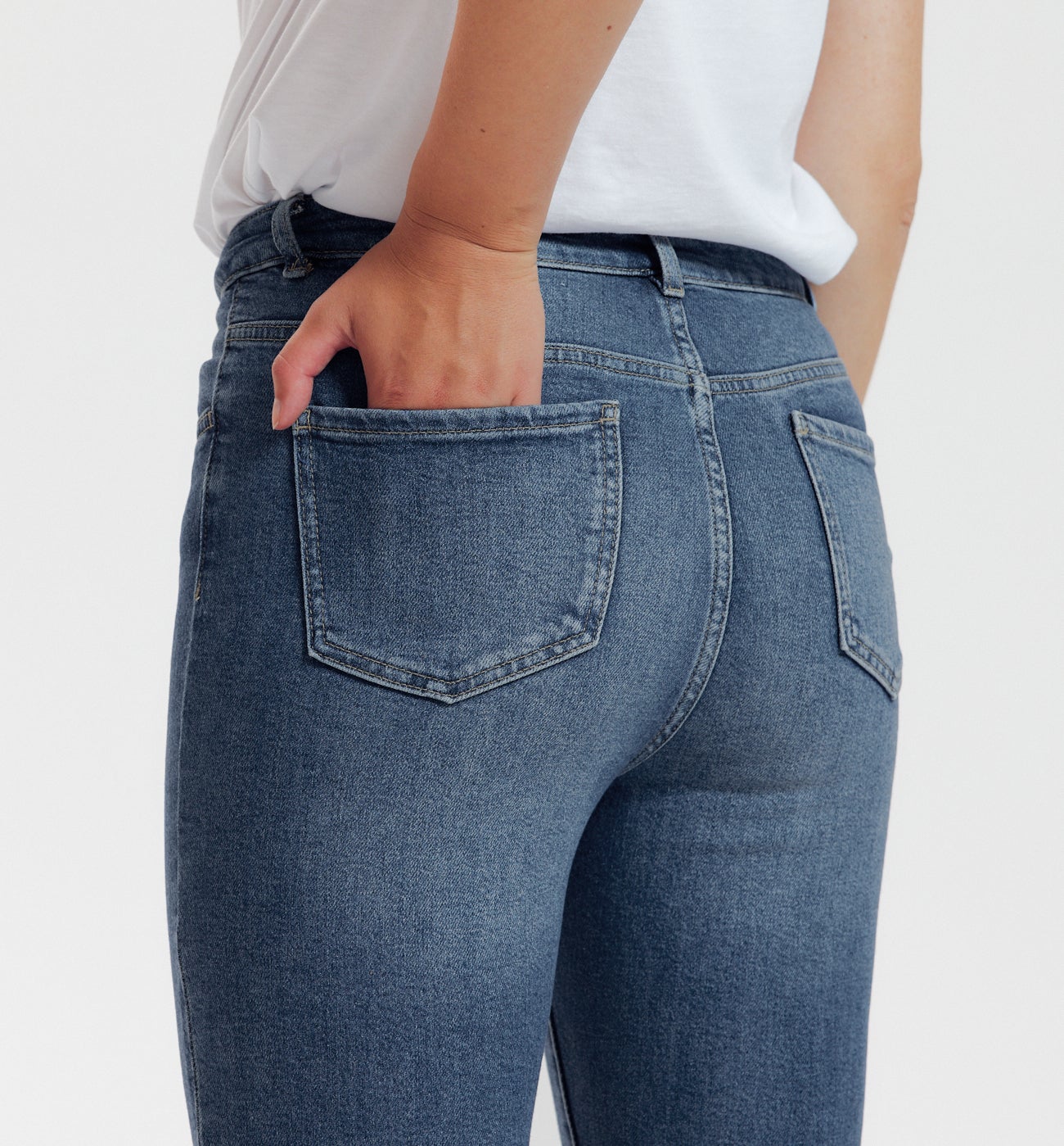 Jean skinny taille haute EMILE - Jean moyen