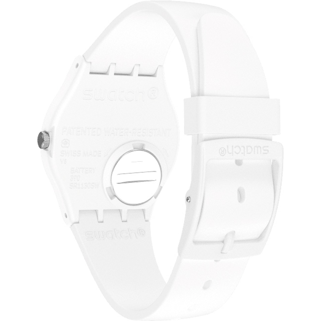 Swatch Original 41 Biosourced Think Time White