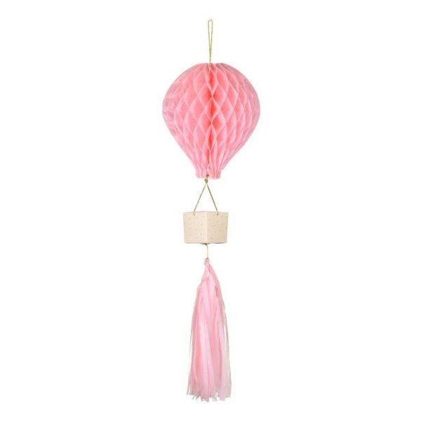 PartyDeco Honeycomb Balão de Ar Quente Rosa 1 un. - 530015784