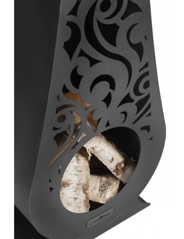 Cheminée d’extérieur en acier hawana 50x33x108 cm