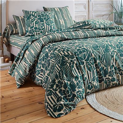 Linge de lit en coton flammé - BECQUET CRÉATION