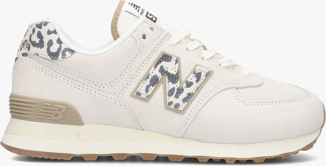 NEW BALANCE witte new balance lage sneakers wl574 m