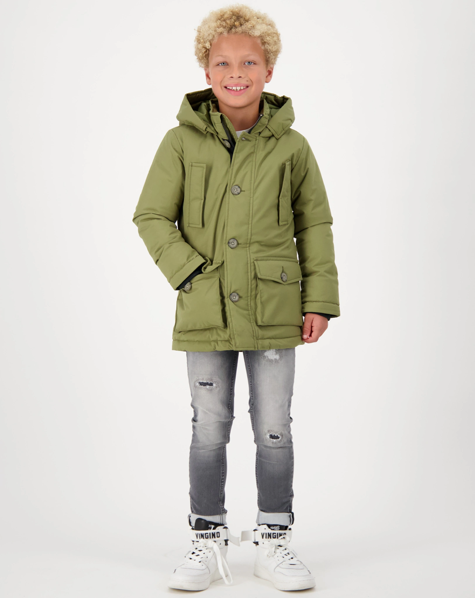 Winterparka TANISO in light moss