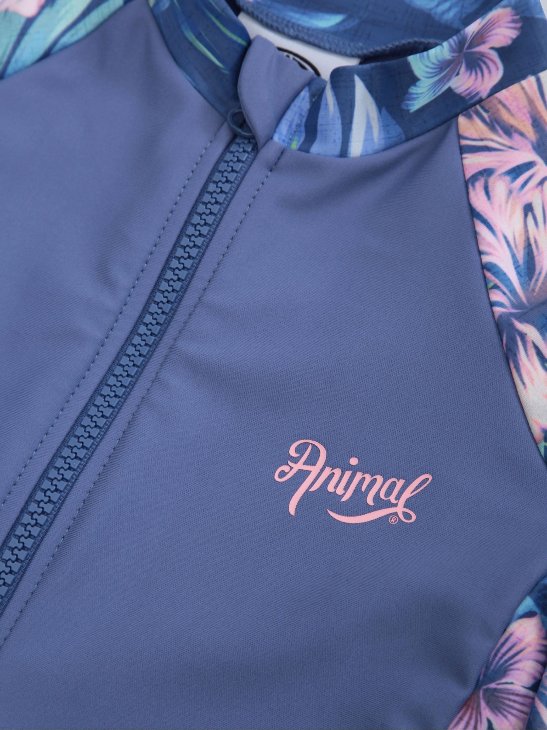 Paars - Animal Kids Gala Quick Drying Surfsuit