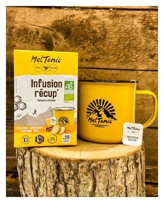 Infusions Récup' Meltonic Réglisse/Gingembre/Curcuma/Miel - 20 sachets