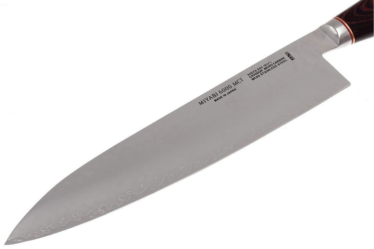 Miyabi 6000MCT Gyutoh, 24cm, 34073-241 by Zwilling