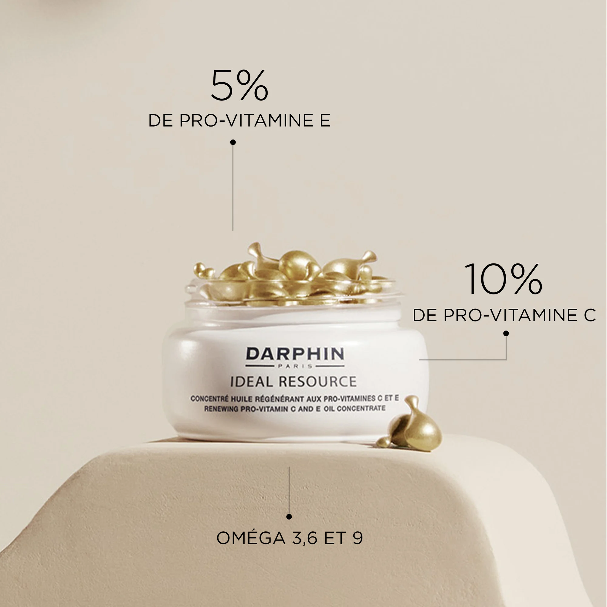 Ideal Resource - Concentré Huile Régénérant Aux Pro-Vitamines C et E |