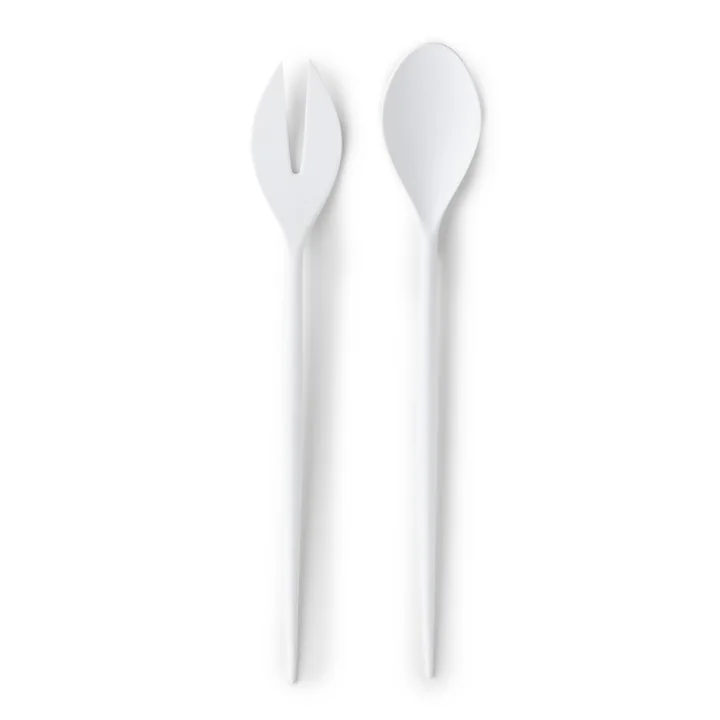Normann Copenhagen - Krenit Salatbesteck, schwarz