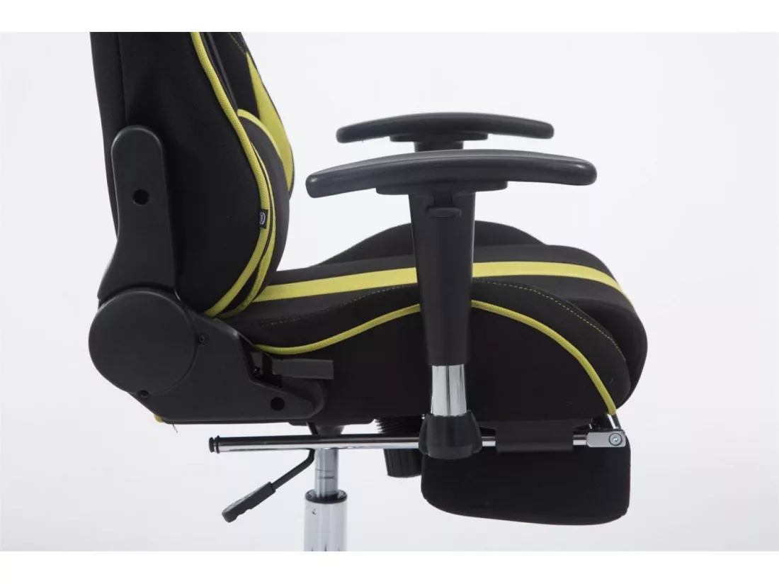 Chaise de bureau - Tissu - Noir / Vert - Limit