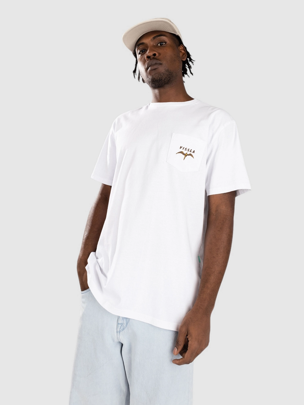 Vissla Leid Back T-Shirt white