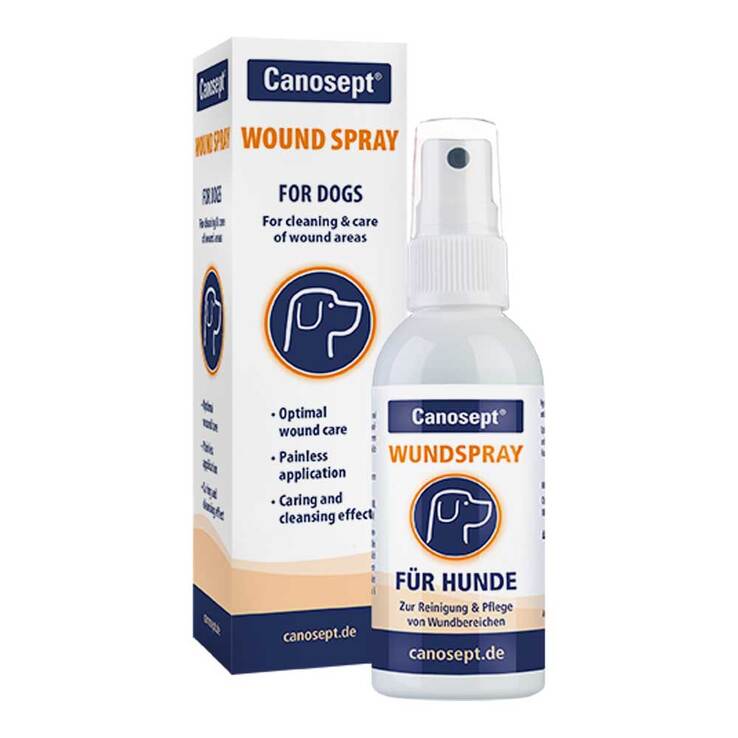 Canosept Wundspray für Hunde, 75 ml