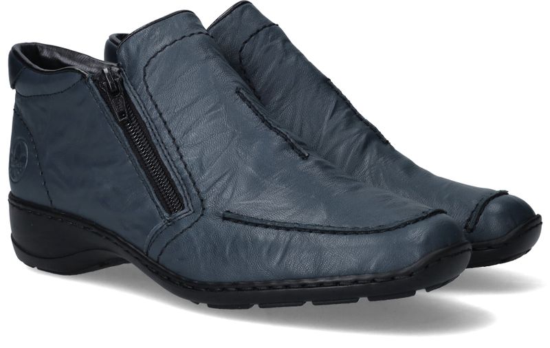 Rieker Enkellaarsjes Blauw Dames