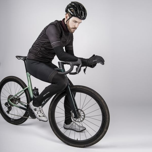 GripGrab Hurricane 2 Midseason Cykelhandsker, Black