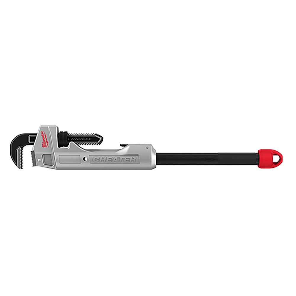 MILWAUKEE Cheater Aluminum Pipe Wrench 48227318