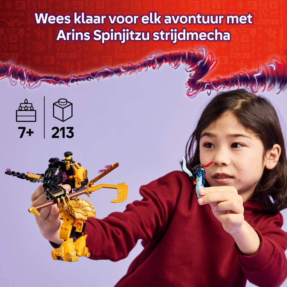 LEGO NINJAGO Arins Spinjitzu strijdmecha 71839