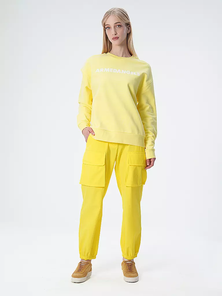 ARMEDANGELS Sweatshirt AARIN gelb