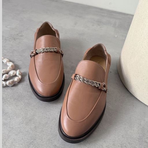 Copenhagen Shoes Love And Walk Loafers, Cappuccino, 36