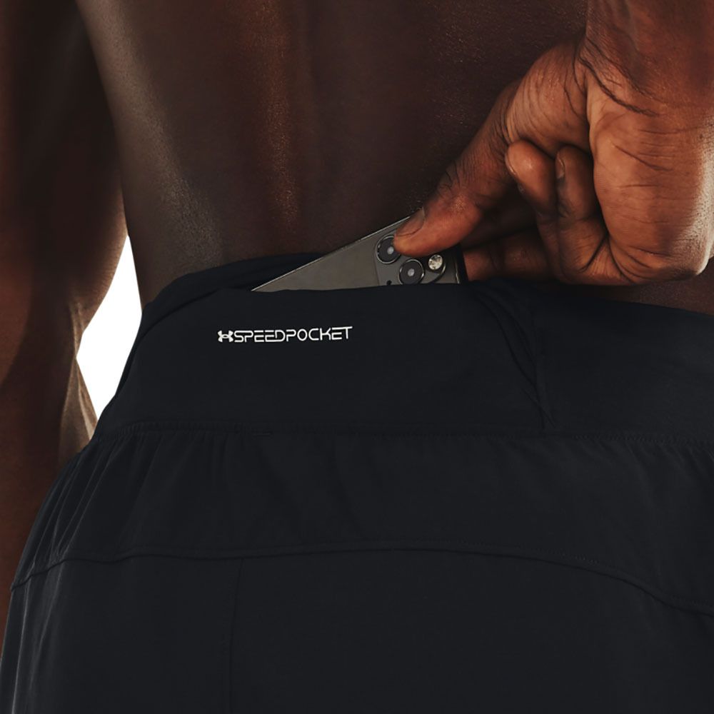 Under Armour LAUNCH ELITE 5'' - Short Homme noir