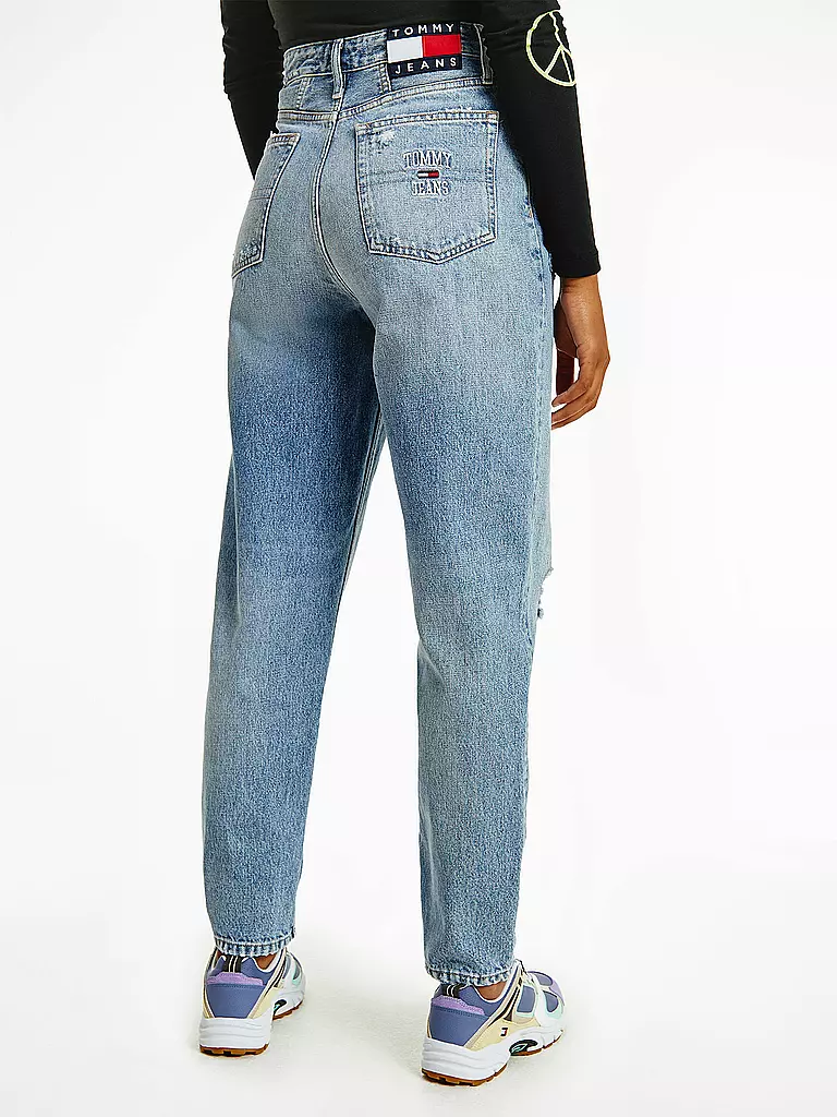 TOMMY JEANS Jeans Mom Fit blau