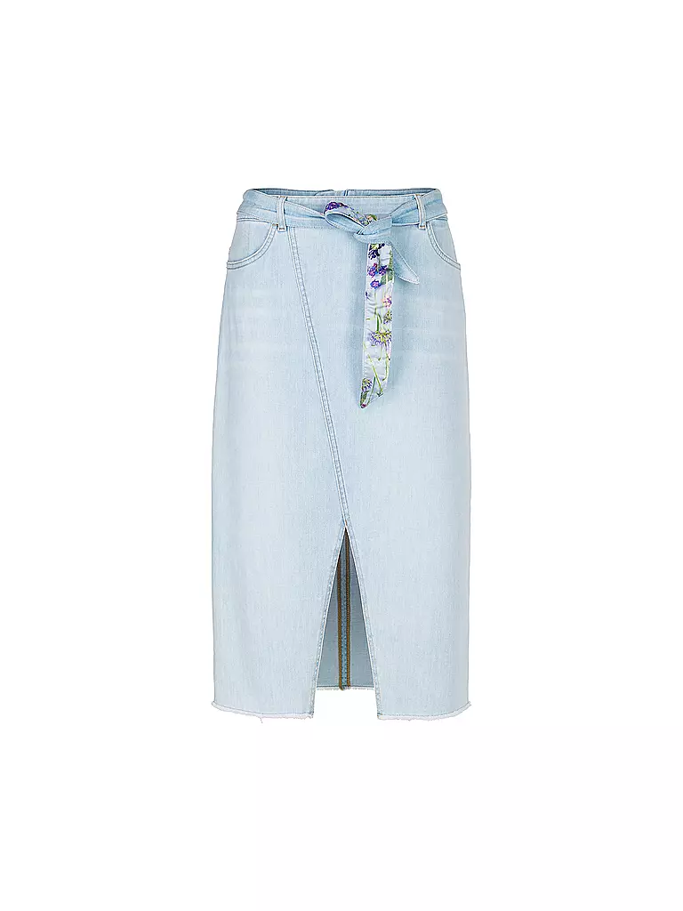 MARC CAIN Jeansrock hellblau