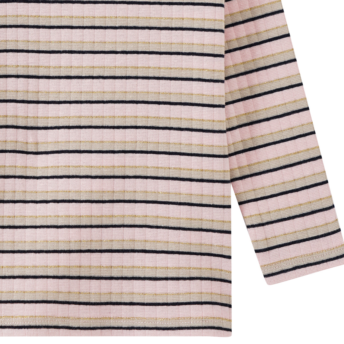 Topolino Mädchen Langarmshirt mit Effektgarn hellrosa