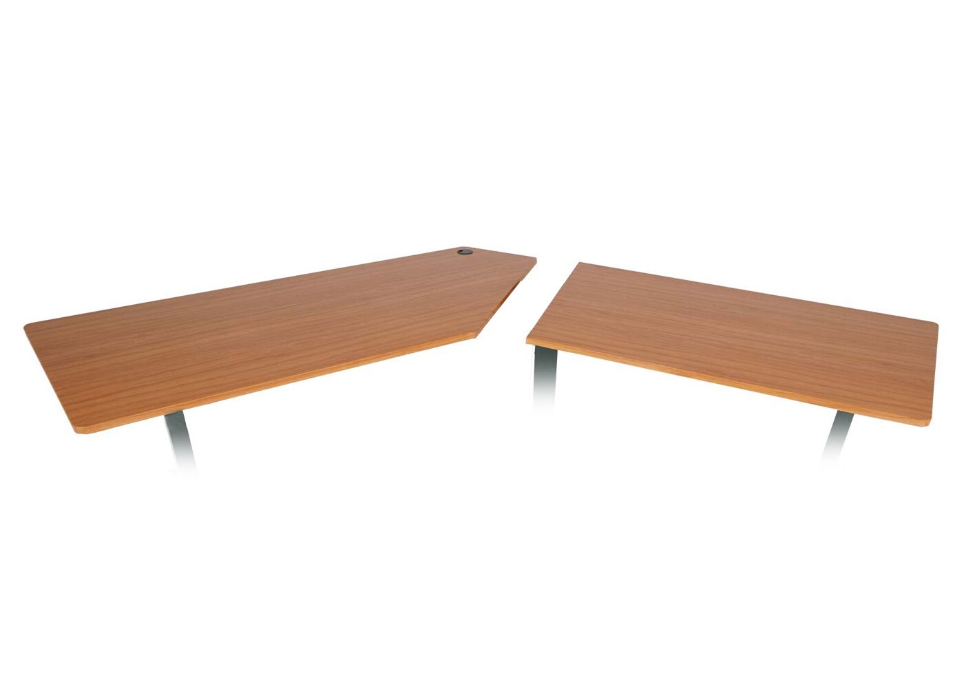 Tischplatte MCW-D40 für Eck-Schreibtisch, Schreibtischplatte, 120° ~ natur