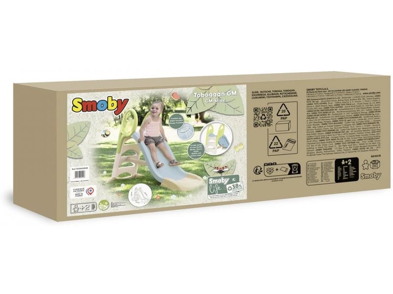 Smoby Life Rutsche GM Rutschbahn mit Wasseranschluss