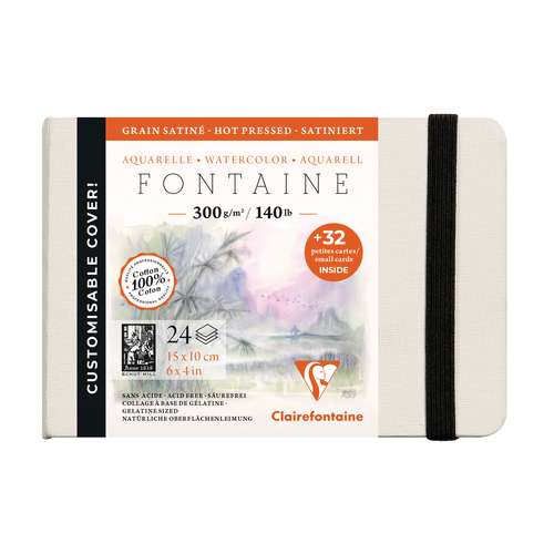 Clairefontaine FONTAINE Aquarellbuch