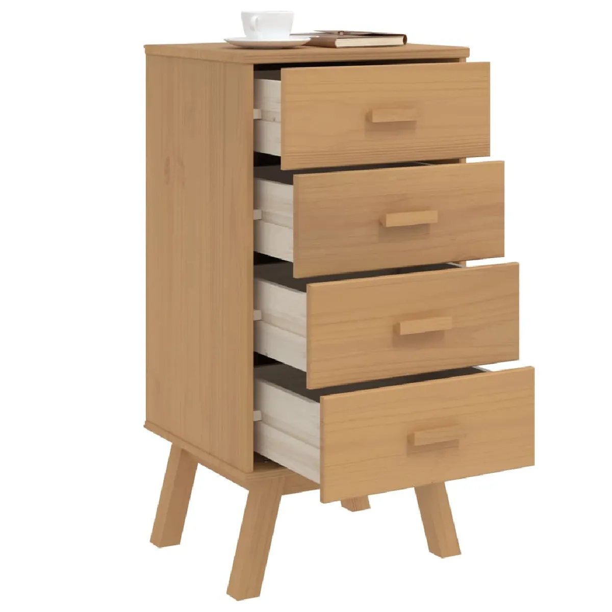 vidaXL Table de chevet OLDEN