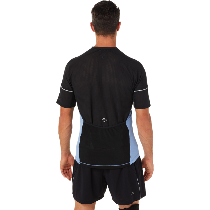 Asics Herre T-shirts Fujitrail Top Blå