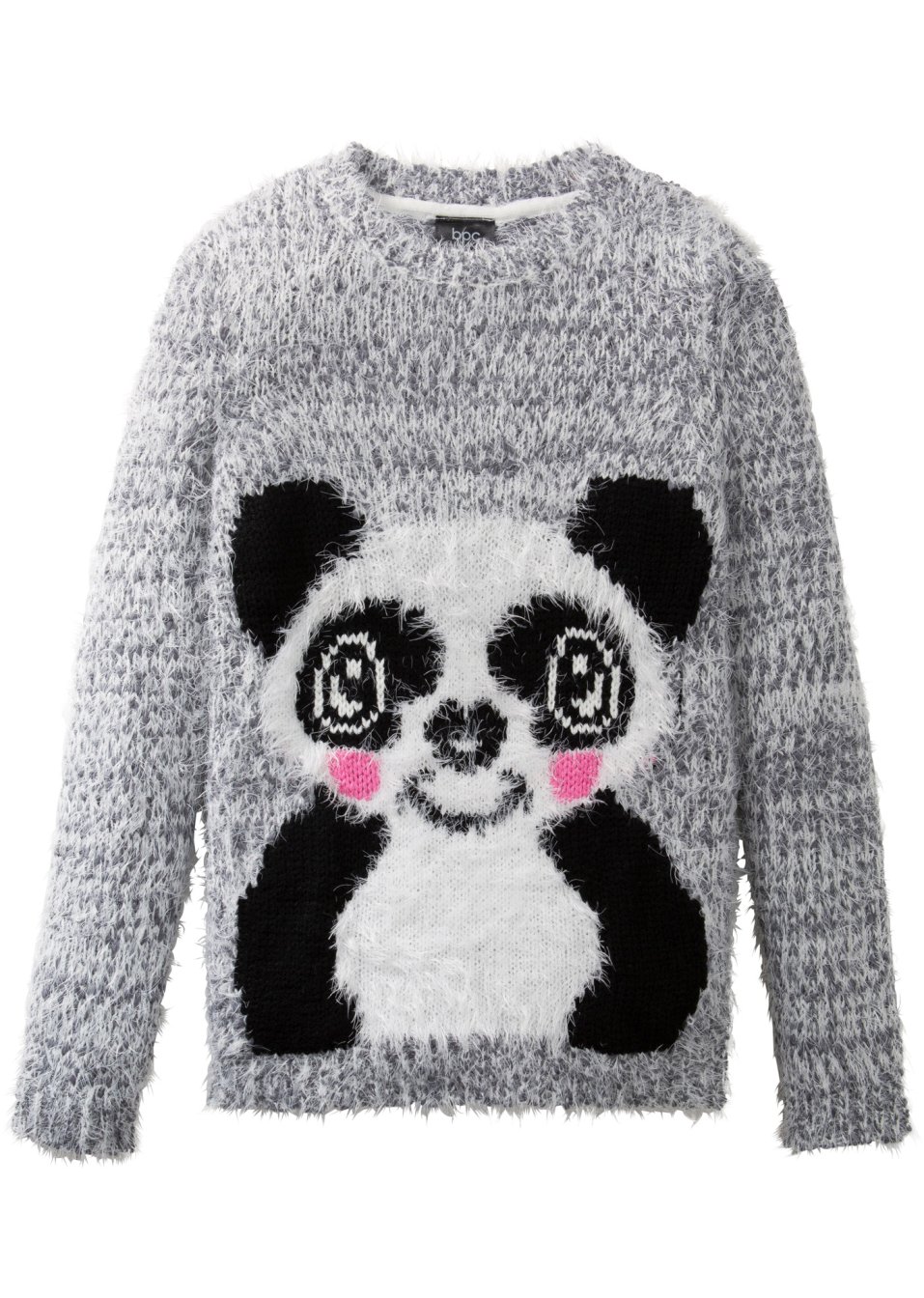 Pull en maille duveteuse