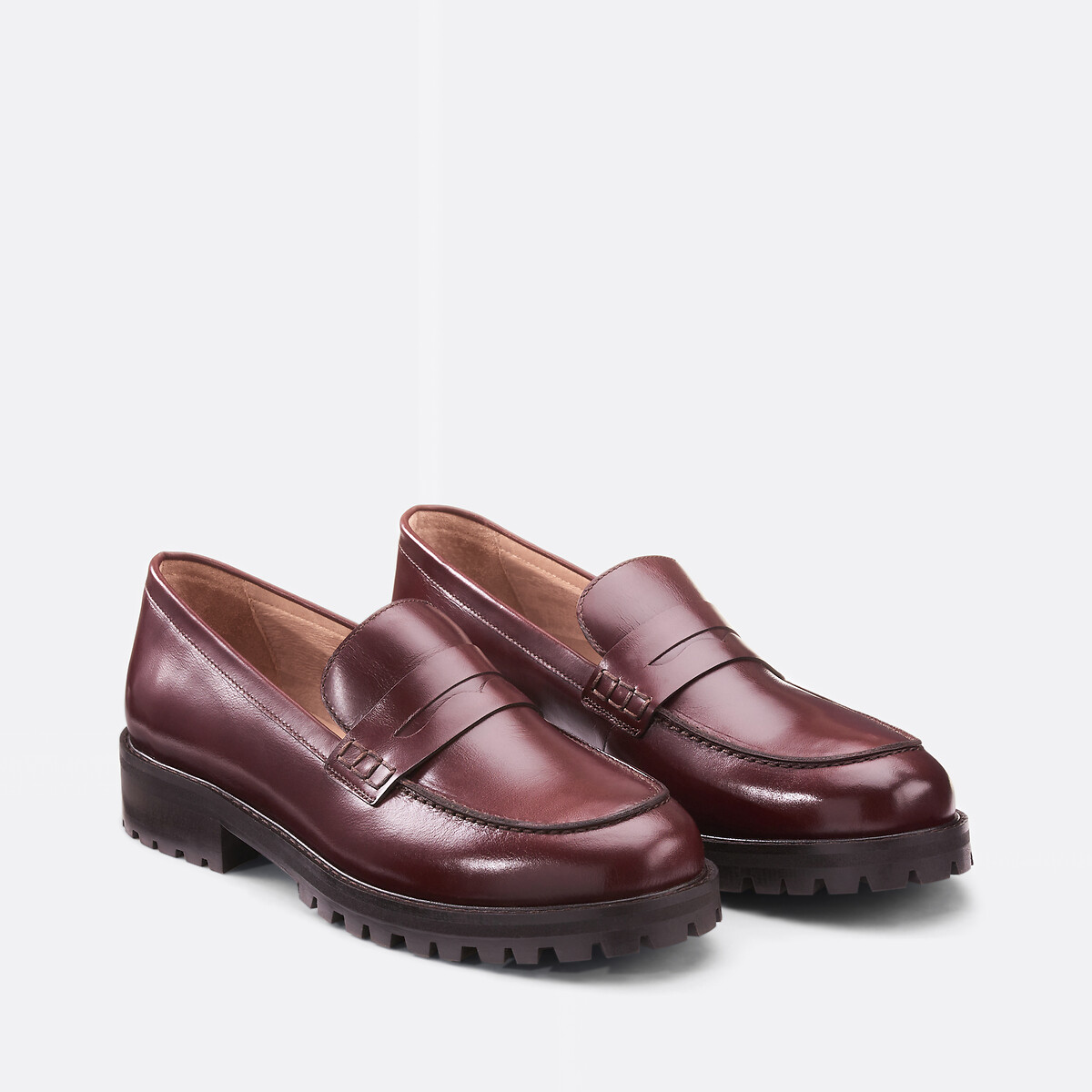 COLEÇÕES LA REDOUTE<br>Mocassins em couro macio, ARLETTE
