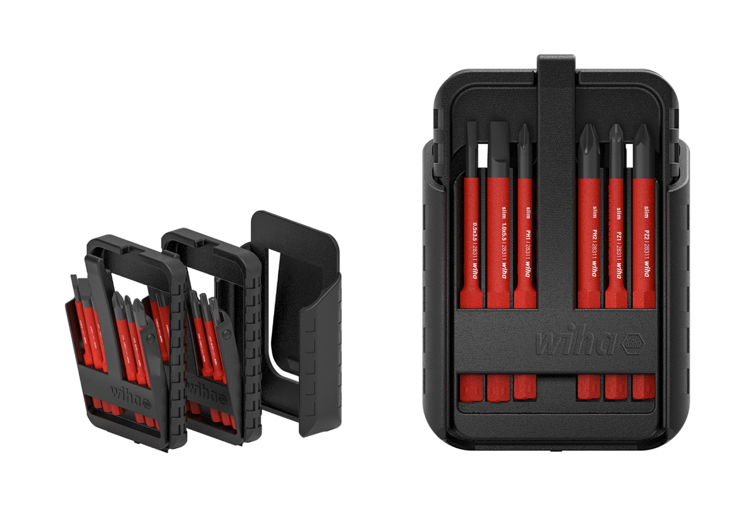 Wiha SB2831B951 12-delige VDE slimBit set in bitbox - SL/PH/PZ/TORX