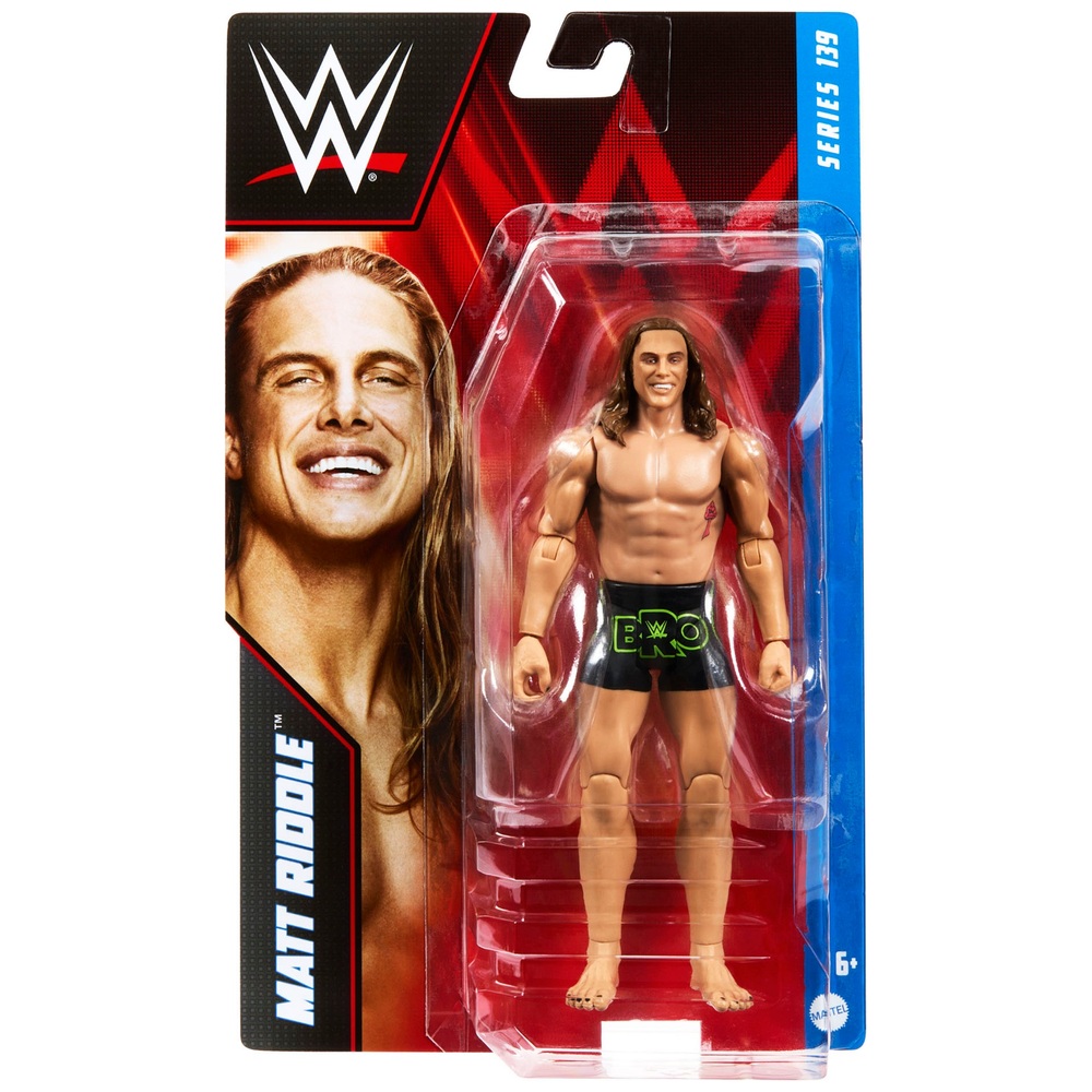 WWE Basic Series 139 Matt Riddle Actionfigur