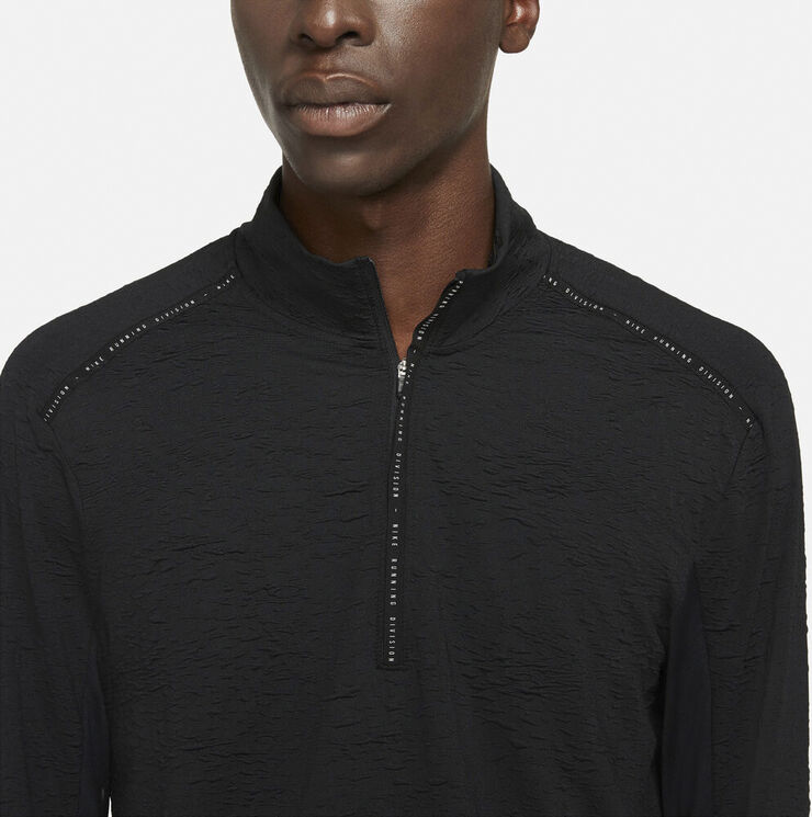 Nike Dri-FIT Element Run Division trøje Sort