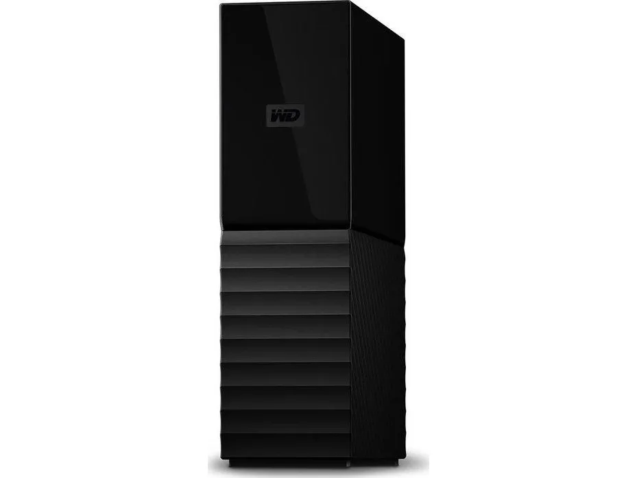 WD My Book WDBBGB0160HBK - Harddisk - krypteret - 16 TB - ekstern (stationær) - USB 3.0 - 256-bit AES - sort