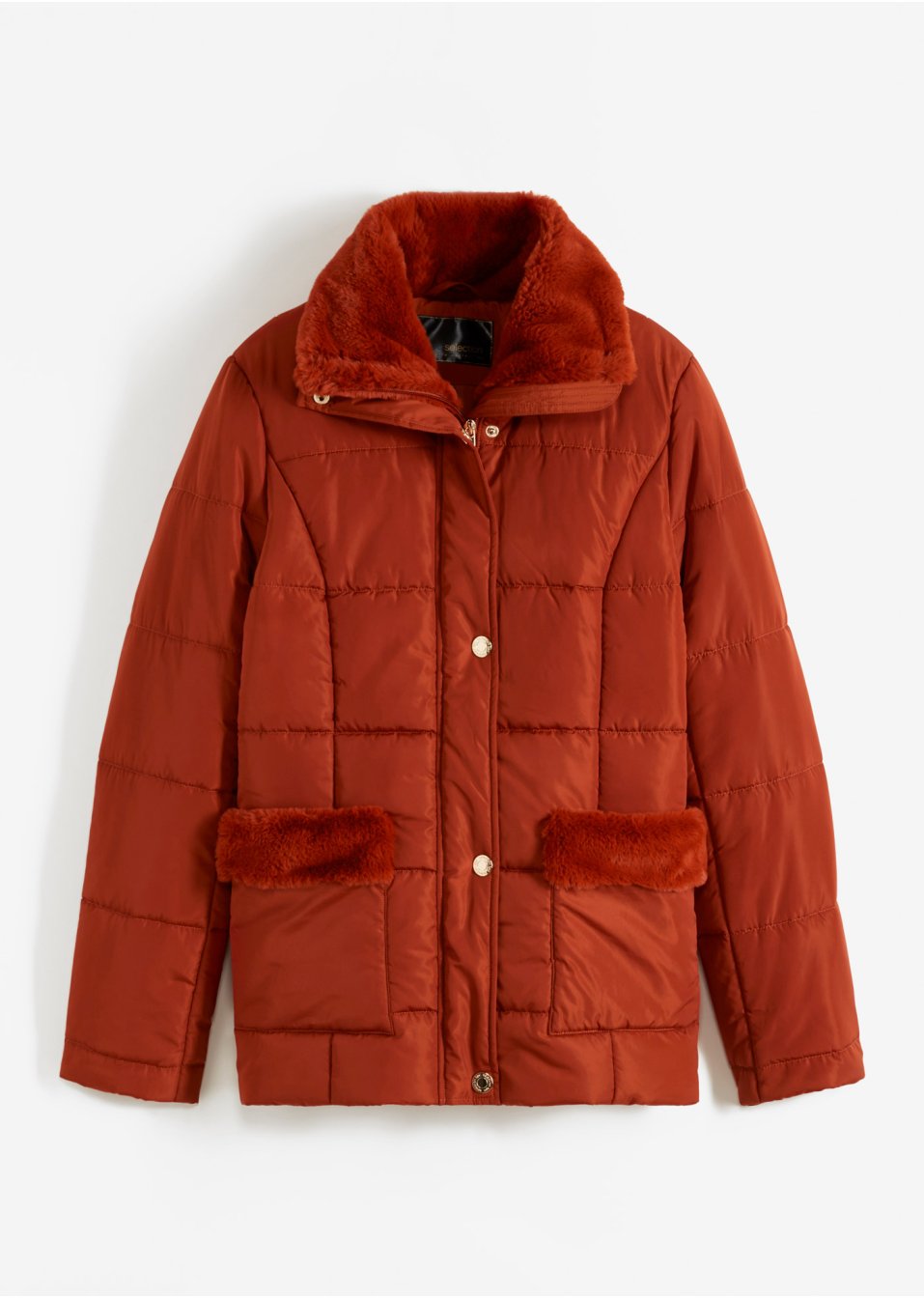 Veste matelassée avec application en synthétique
