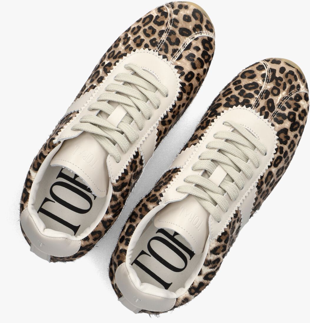 beige toral lage sneakers vinci