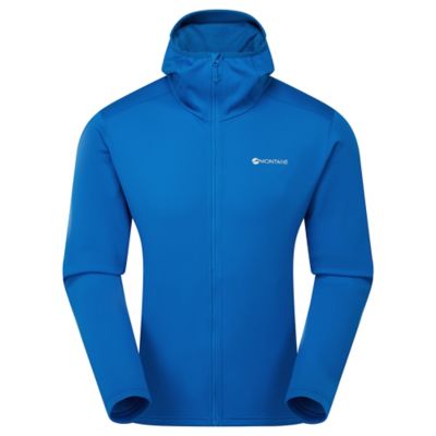 MontaneFury Lite Hooded Fleece Jacket - blau