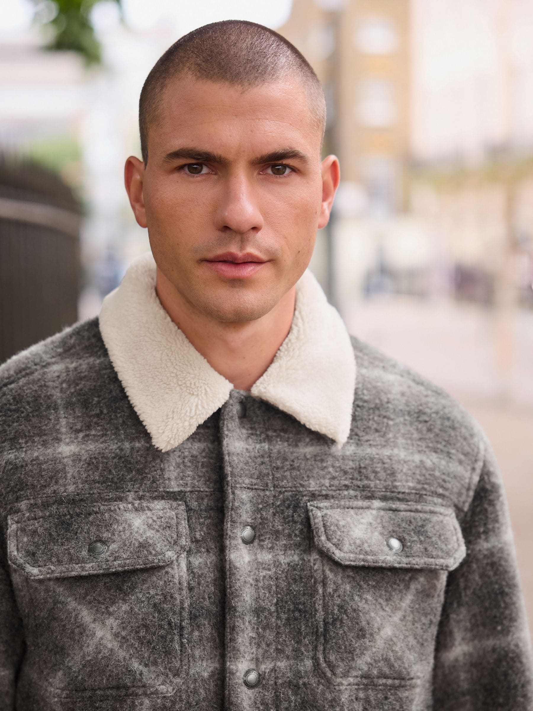 Ruit - Borg Lined Trucker Jacket