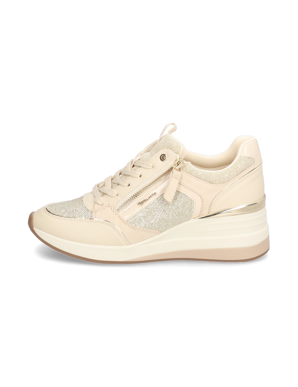 Lederkombination Sneaker